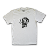 LOVE SKULL T-SHIRT [WHITE)