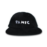 PANIC LOGO 6 PANEL CAP [CORDUROY BLACK]