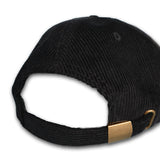 PANIC LOGO 6 PANEL CAP [CORDUROY BLACK]