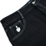 ANXIETY JEANS [BLACK]