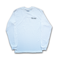 HELPLINE LONGSLEEVE T-SHIRT [WHITE]