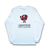 HELPLINE LONGSLEEVE T-SHIRT [WHITE]