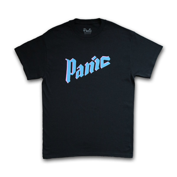 PANIC LOGO T-SHIRT [BLACK]